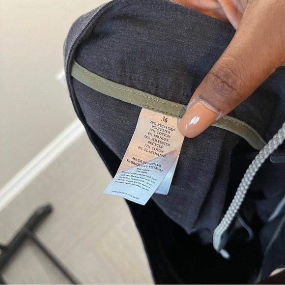 Faherty Men All Day Shorts 36" Charcoal Blue 8" Inseam Stretch Performance - Picture 3 of 13